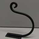JUNSHUO Hose Holder Wall Mount （Metal/8-Inch） Heavy-Duty Garden Hose Hanger Outdoor, Hand-Forged Hose Rack Mount