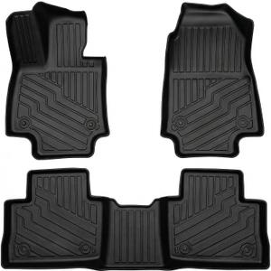RAV4 Floor Mats Compatible with 2025 2024 2023 2022 2021 2020 2019 Toyota RAV-4All Weather Protection Waterproof Durable Anti-Slip Odorless Custom-fit TPE Floor Liner Front and Rear Row Set