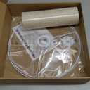 Beige Lamp Shade, Large Drum Lampshade 13''Top X 13'' Bottom X 10'' High, Replacement Lamp Shade Natural Linen Hand Crafted for Table Lamps Floor Lamps Chandelier Lamp, Easy Assembly Required