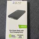 ZGear 5000 mAh Slim Dual Charging Port Power Bank - Black