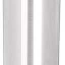 San Jamar Pull-Type Cup Dispenser 12-24 Oz. Cups for Restaurants, Home, and Office, Plastic, 23.5 Inches, Silver
