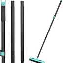 Kefanta Rubber Broom Pet Hair Remover Replacement Handle, Carpet Rake Broom Handle Refills (Not Include Broom Head)
