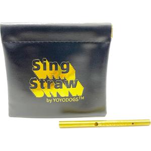 Vocal Training and Healing Aid Tool,Sing Straw Voice Vocal Trainer Metal Therapy Tool(Vocal Training-C)