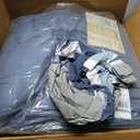 Nautica - Queen Comforter Set, Reversible Cotton Bedding with Matching Shams, Medium-Weight for Year Round Use, Oeko-Tex Certified (Trimmer Blue)