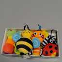 Infinno Baby Wrist Rattle Socks and Foot Finder Set, Perfect Baby Toys for 0-12 Months Newborn Boys and Girls As Shower Gifts, Garden Bug Series