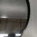 Bathroom Mirror for Wall, 20 Inch Round Mirror, Matte Black Metal Framed Circle Vanity Mirror for Bathroom Bedroom Living Room Entryway, Anti-Rust, Tempered Glass, Hanging or Leaning