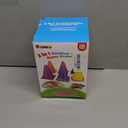 unanscre 31PCS 3 in 1 Carnival Outdoor Games Combo Set for Kids, Soft Plastic Cones Bean Bags Ring Toss Game, Gift for Birthday Party/Xmas