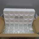 48 Packs Votive Candle Holders, Clear Tea Lights Candle Holders Bulk Tealight Candle Holder for Table Glass Holder for Wedding Decoration