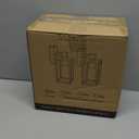 PARTPHONER Dusk to Dawn Outdoor Light Fixtures, 2-Pack Sensor Porch Lights, Waterproof Exterior Wall Sconce Lighting Lamp, Waterproof Wall Lantern for House, Doorway, Garage (Black) (9.65 in (2-Pack))