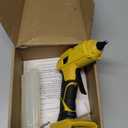 Hot Glue Gun Cordless – Craft Glue Guns, Compatible with DeWalt 20V Lithium-ion Battery（NO Battery, Tool Only) Full Size Hot Glue Gun Quick Heating with 10Pcs 0.43" Glue Sticks for Arts & Crafts & DIY