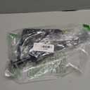 Paper Towel Holder Under Cabinet, Single Hand Operable Wall Mount with Damping Effect, Self-Adhesive or Drilled for Kitchen Bathroom, Black