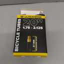 Ultraverse 20" Bike Inner Tubes 20 x 1.75, 1.95, 2.00, 2.125,  Butyl Rubber Bicycle Tubes with Schrader Valve  Replacement Tube for Kids, BMX, Cruiser, Mountain & Electric Bikes  Set of 2