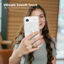 2 x TENOC Phone Case Compatible with iPhone Air, Glitter Case Clear Sparkling Protective Bumper Cute Cover for Girls Women