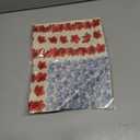 Myosotis Poppy Memorial Garden Flag, 12x18in Double Sided Spring Garden Patriotic American Memorial Flag for Seasonal Yard Outdoor Farmhouse Wall Decoration