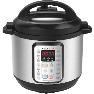 Instant Pot Duo Plus 9-in-1 Electric Pressure Cooker, Slow Cooker, Rice Cooker, Steamer, Sauté, Yogurt Maker, Warmer & Sterilizer, Includes App With Over 800 Recipes, Stainless Steel/Black, 8 Quart