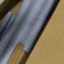 Blue Grey Faux Grasscloth Wallpaper Peel and Stick Linen Textured 24"x394" Upgraded Thick Self-Adhesive Waterproof Neutral Decorative Contact Paper Vinyl Film Roll for Wall Bedroom Kitchen