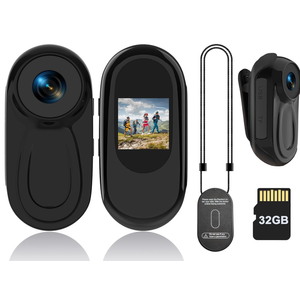 Wearable Thumb Action Cameras with 32GB Card