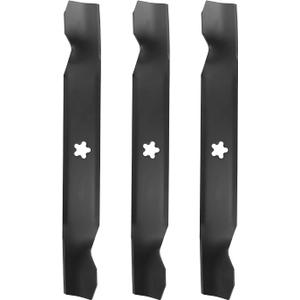 Mower Blades 50 inch for Husqvarna for Craftsman for Poulan for AYP 532137380, 137380 156468, for Craftsman 50 inch mower blades 137380 Husqvarna: GT 200, GTH 220, GTH 2250, GTH 2350, 3Pack