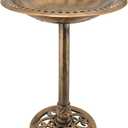 Arcadia Garden Products Bronze Color Bird Bath 19.5x30