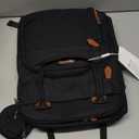 BabbleRoo Diaper Bag Backpack - Baby Essentials Travel Tote - Multi Function Water Resistant Diaper Bag, Travel Essentials Baby Bag with Changing Pad, Stroller Straps & Pacifier Case - Unisex, Black (26L)