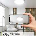 2PACK Flush Mount LED Ceiling Light Fixture White, 12Inch 28Watt, Dimmable & 3000K-4500K-6000K 3 Color Selectable Ceiling Lamp 3200LM Low Profile Ceiling Light for Kitchen Bedroom Hallway Porch