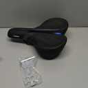 X WING Comfort Bike Seat for Men and Women with Innovative 5-Zone-Concept – Winged Bicycle Saddle with Memory Foam – Exercise Bike Seat for City, MTB & Trekking Bikes (Trekking)