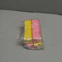 2 x 2PCS Butter Stick Squishy Toys, Soft Slow Rising Squeeze Fidget Toys, Stress Relief Squishies for Office Desk, Party Favors, Birthday Gifts for Kids & Adults (Yellow & Pink), Compact 4OZ
