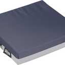 Drive Medical 14891 Skin Protection Gel "E" Wheelchair Seat Cushion, 16 x 16 x 3 Inch, 16x16x3 Inch (Pack of 1)