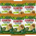 Beanitos White Bean Chips - Hint of Lime - (6 Pack) 5 oz Bag - White Bean Tortilla Chips - Vegan Snack with Good Source of Plant Protein and Fiber, Best Before 13 Apr 2026