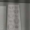 Glasseam Glass Tapered Candlestick Holders: 10Pcs Small Taper Candle Holders Bulk Clear Candle Sticks Holder Decor Short Modern Candle Holder for Table Centerpiece Wedding Christmas Dinner Party