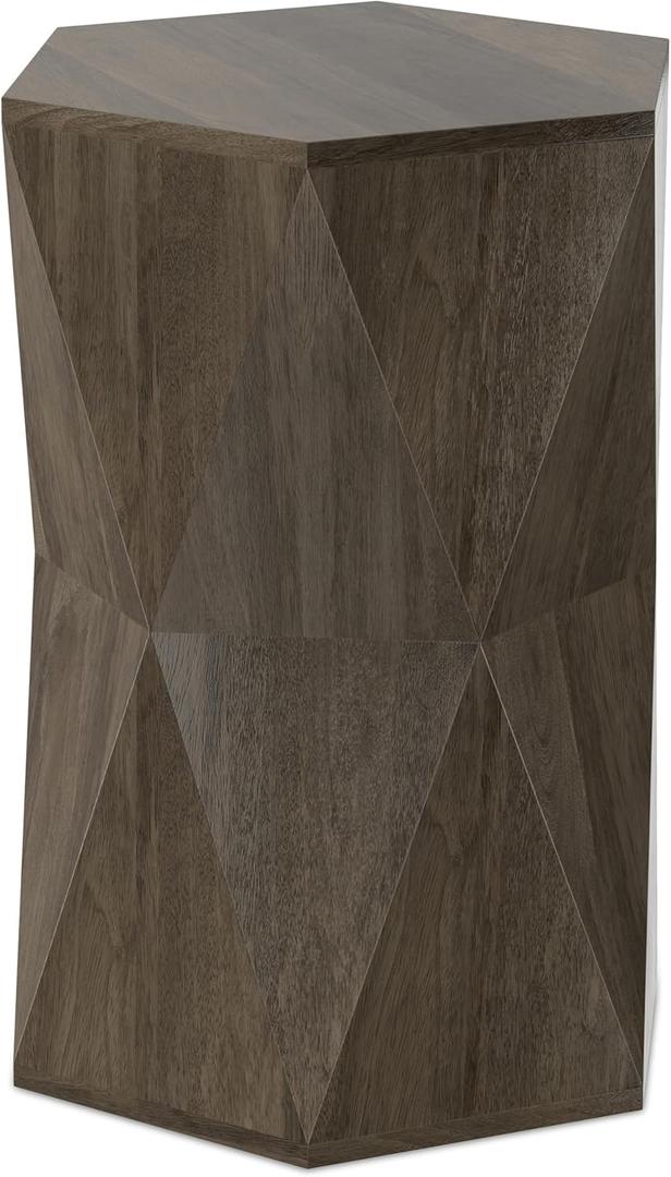 SIMPLIHOME McKinley Side Table - 20 inch Wide Solid Wood Table in Ash Grey, Contemporary End Table, Accent Table, Nightstand for Living Room or Bedroom with Storage, Assembly Required