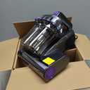 Mattress Vacuum Cleaner, 16Kpa Bed Vacuum Vleaner 253.7nm UV-C Light, 145F Heat, HEPA Filter & Ultrasonic, Versatile Handheld Vacuums for Bed, Sofa, Couch, Crib (Corded,600W) (Gray)