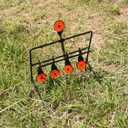 Hiram Resetting Target with Portable Design and Shooting Spots, Rated for .22 .177 Caliber (10.2 x 13.5 x 7.8)