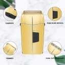 2 in 1 Professional Men's Electric Shaver Razor Foil Shaver Bald Head Shaver Barber Professional Hair Beard Trimmer Grooming Kit