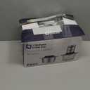 Kitchen in the box Food Processor, Electric Meat Grinder & Food Chopper with 400W Powerful Veggie Chopper-2 Bowls（8 Cup+8 Cup） & 2 Bi-Level Blades for Meat/ Fish/ Vegetable/ Baby Food（Black Button）