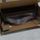 Furologee TV Stand with Power Outlets, Small Entertainment Center with Open Storage Shelves, Media Console Center for TVs up to 50 Inch, Television Stands for Living Room/Bedroom, Rustic Brown