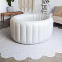 EarthsideFloorCoveringMarshmallow - Home Birth Essentials - Plastic Cover for Birthing Pool for Home Births (8.3 x 9) - Marshmallow - Home Birth Kit - PVC Plastic Pools - Home Birth Supplies