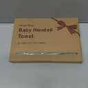 Blissful Diary Muslin Baby Hooded Towel, Soft and Absorbent Bath Towel for Newborn, Infant, Toddler, Unisex, 32x32 - Smart Bear (1 Pack)