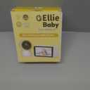 Ellie Baby Monitor, 5" IPS Screen, 1080P HD No WiFi Camera, 6000mA Battery Life, 1000ft Long Distance, Smart Monitoring: Cry Detection, Virtual Fench, Sleep Analysis, 24hrs Playback, Anti-Noise