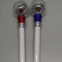 2pcs Star Glitter Wands for Boys and Girls Led Flashing for Parties Concerts and Christmas Celebrations Princess Accessories