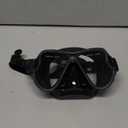 Greatever Dry Snorkel Set,Panoramic Wide View Anti-Fog Scuba Diving Mask,Professional Snorkeling Gear for Adults Kids (Large, Black)