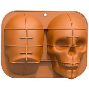 Extra Large Skull Cake Molds for Baking Silicone Cake Pan ToolsDIY Large Skull Cake PanNon-stick Durable Pastry Mould for Birthday Halloween Party8.5in