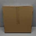 KINLIV 16 inch Matte Black Large Rain Shower Head - All Metal 304 Stainless Steel, Full Body Rainfall Shower with 324 Silicone Nozzles - Waterfall Bathroom Square Showerheads, Ceiling Mounted