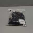 Avidlove Women's Short Sleeve Bodysuit Turtle Neck Body Suits Mesh One Piece Leotard Going Out Tops Date Outfits (Large, Black)