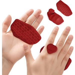 2 x HUAFA Anti-Slip Workout Grips, Gym Grips Weight Lifting Grips Pads, Ergonomics Weight Lifting Gloves for Men Women Deadlift, Fitness Training and Exercise, Gym Grips Pads for Palm Protection