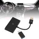 Dpofirs Auto Wireless Adapter, Plug and Play USB Converter, Data Transfer Wired to Wireless Converter, for Carplay System