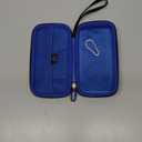 Aproca Case Compatible with Beijue/TaddToy/GREENCREEK 16 Bit Handheld Games, Portable Storage Bag for Accessories -Blue (Case Only)