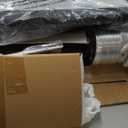 SNDOAS Black Range Hood,Wall Mount Range Hood 30 inch,Stainless Steel Kitchen Hood with Ducted/Ductless Convertible,Stove Vent Hood,Aluminum Filters,3 Speed Exhaust Fan,LED Light,Button Control