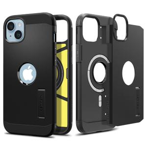 Spigen Tough Armor MagFit Designed for iPhone 14 Case (2022) [Kickstand] [Military-Grade Protection] Compatible with MagSafe - Black