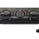 599-218 Front A/C Heater Climate Control Module Panel with Rear Window Defogger Switch Compatible with 1999-2002 Chevy Tahoe Avalanche Suburban Silverado and GMC Yukon Sierra
